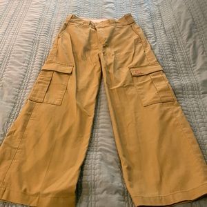 Dickies flare khaki womens adult size 26x32 NWOT